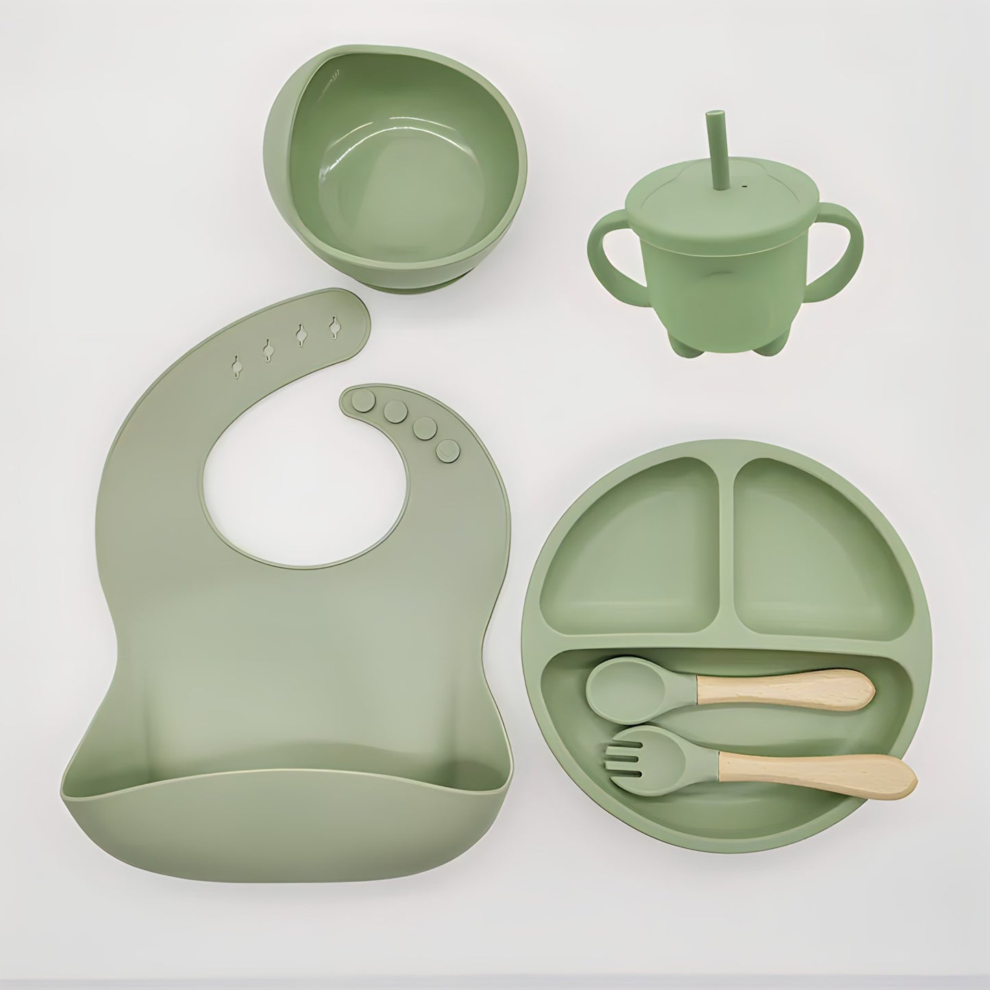 Children's Silicone Tableware Set