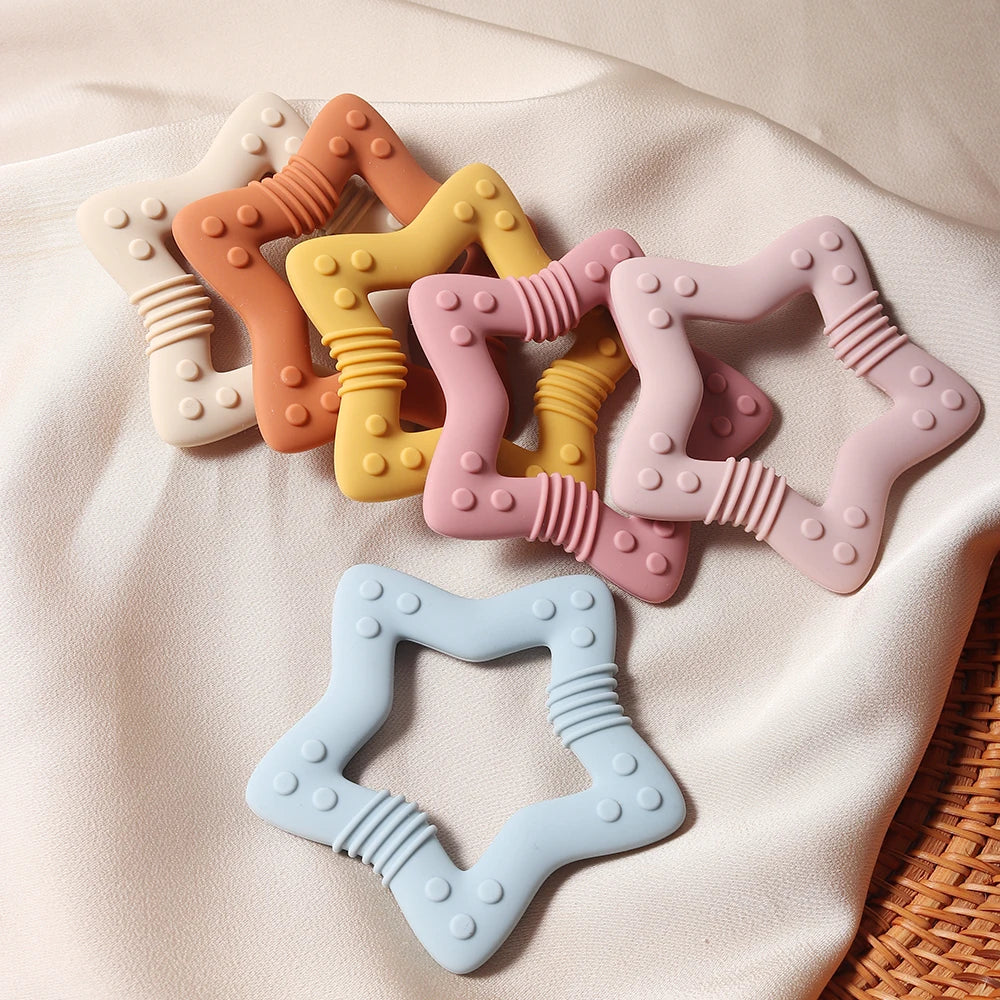Baby Led Teethers Silicone Baby Teether – Petite Pioneers
