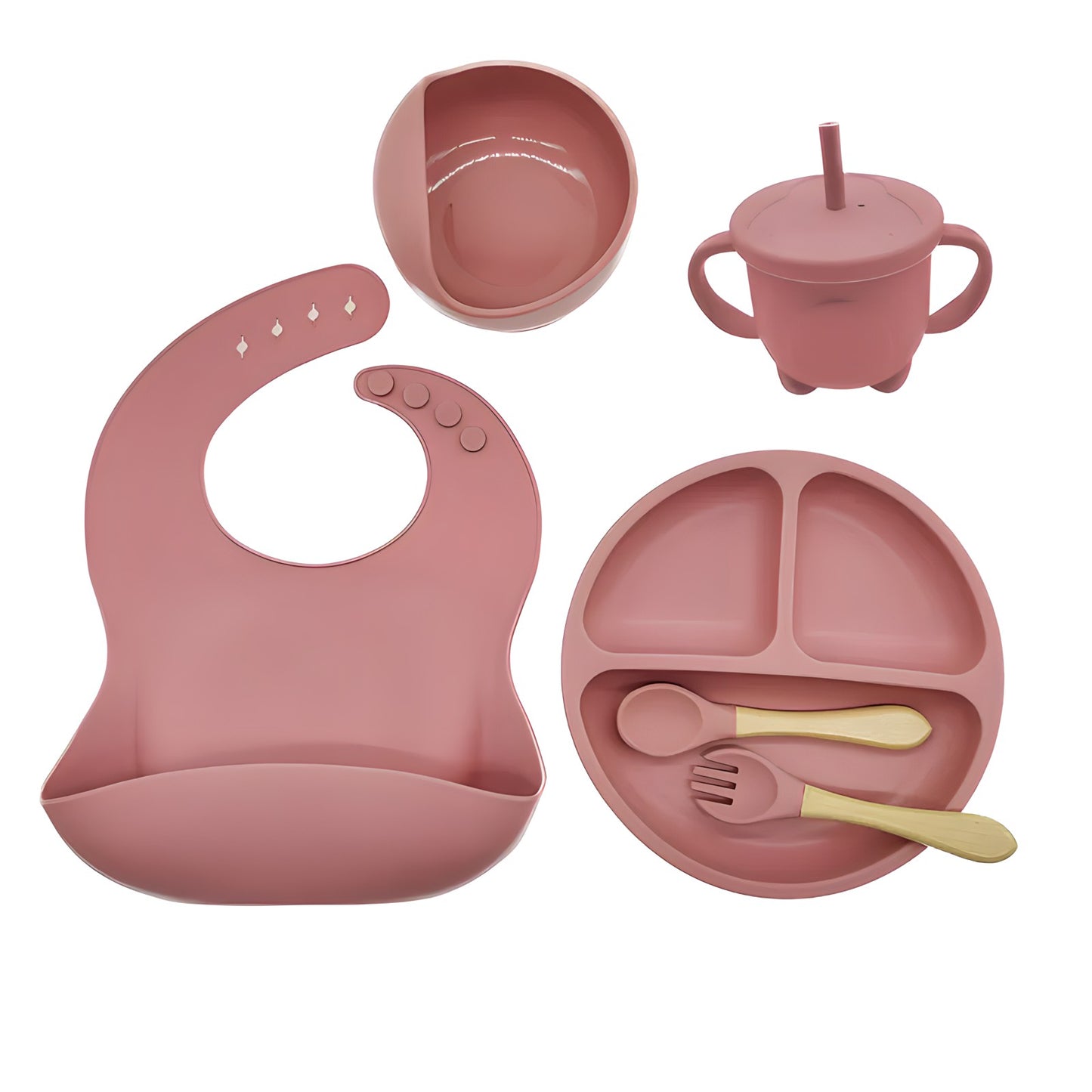 Children's Silicone Tableware Set