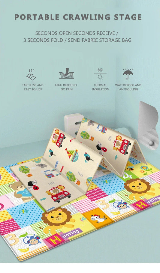 Foldable, Double Sided Play Mat