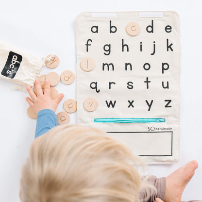 Montessori Alphabet Matching Game
