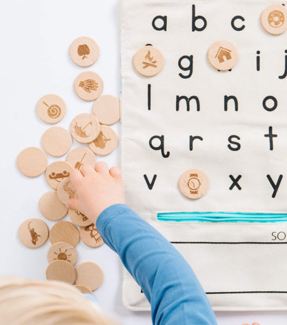 Montessori Alphabet Matching Game