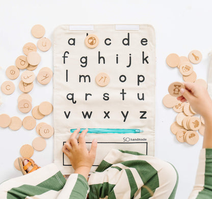 Montessori Alphabet Matching Game