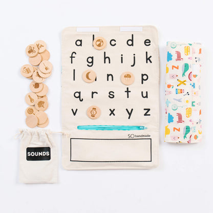 Montessori Alphabet Matching Game