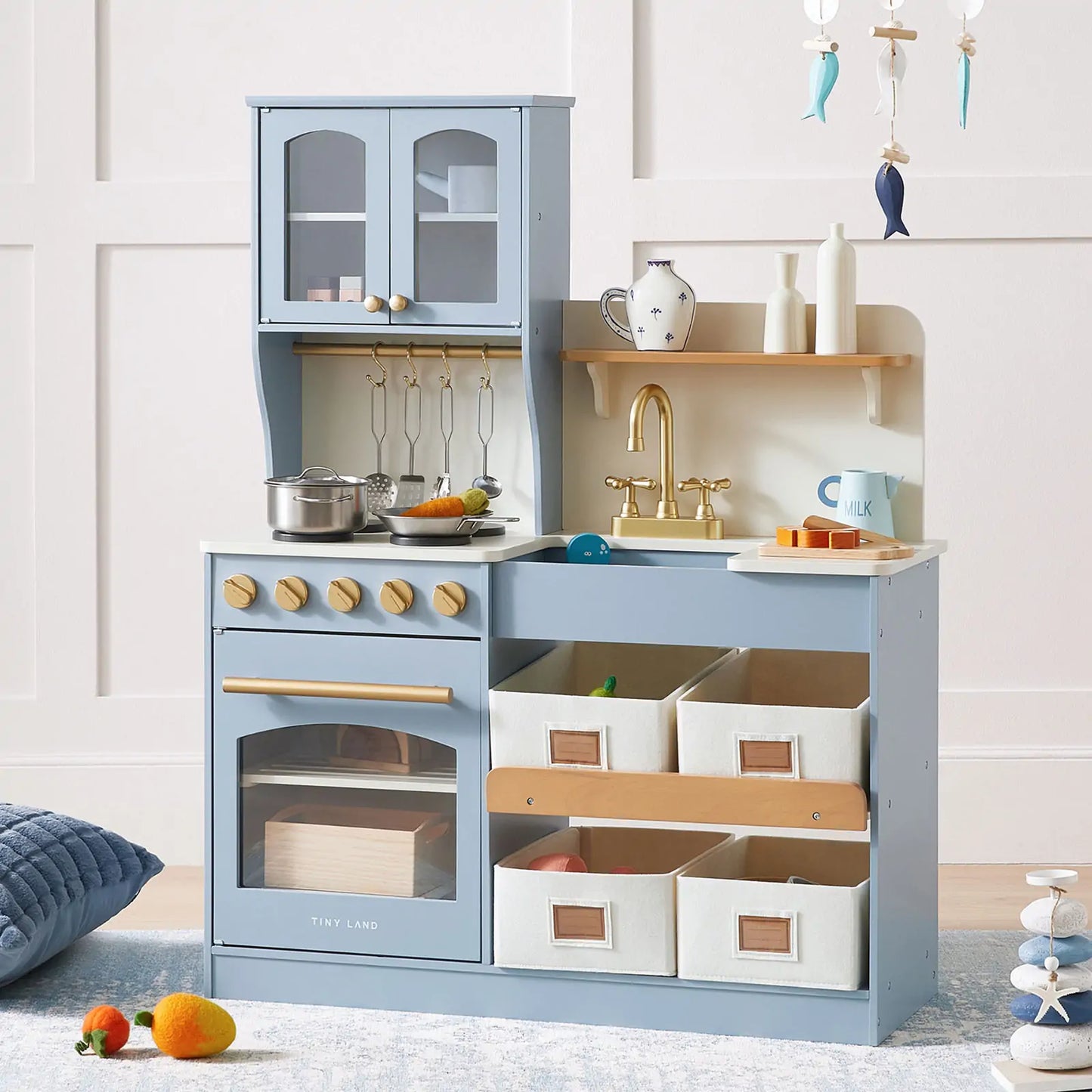 Serenity Wooden Kitchen – Blue