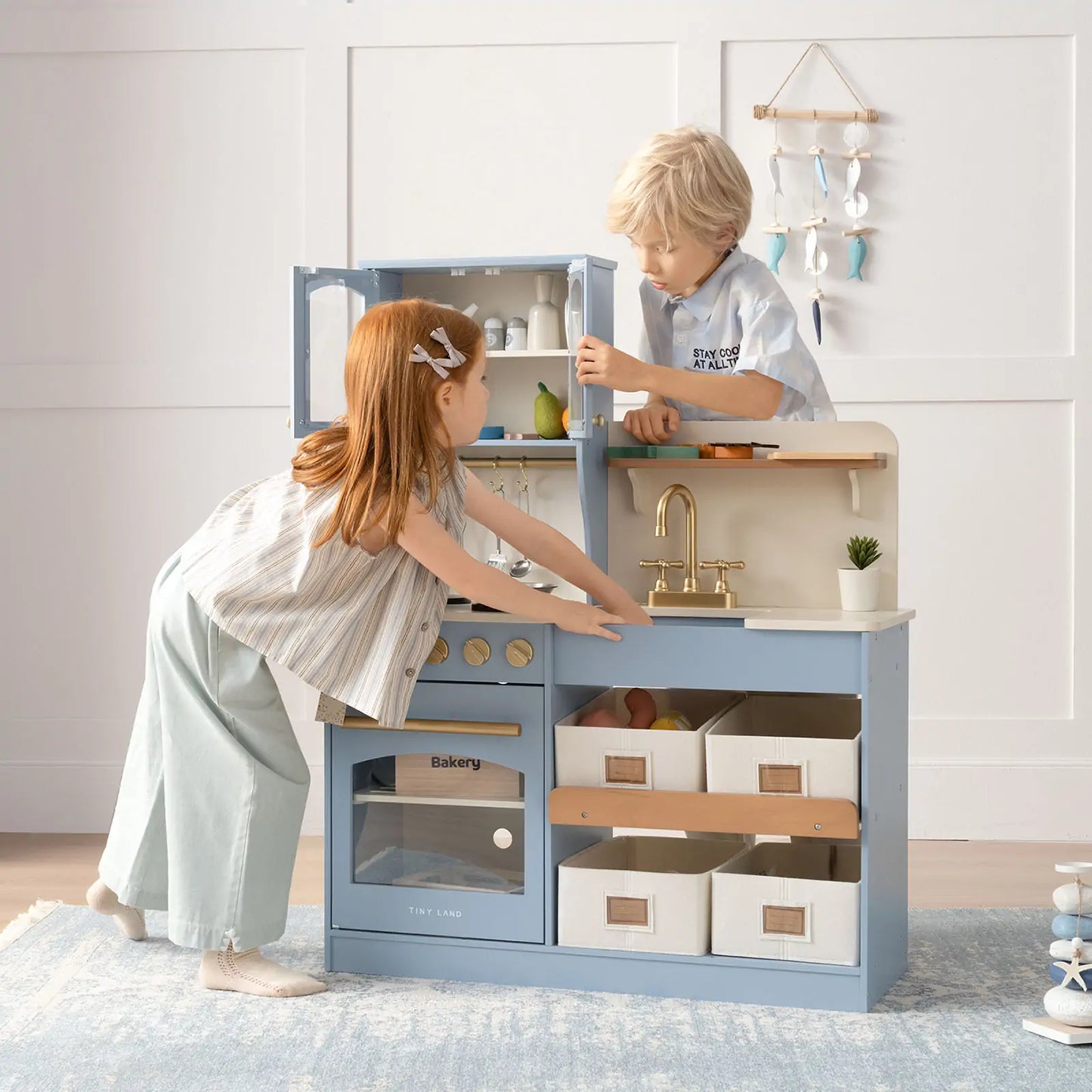 Serenity Wooden Kitchen – Blue