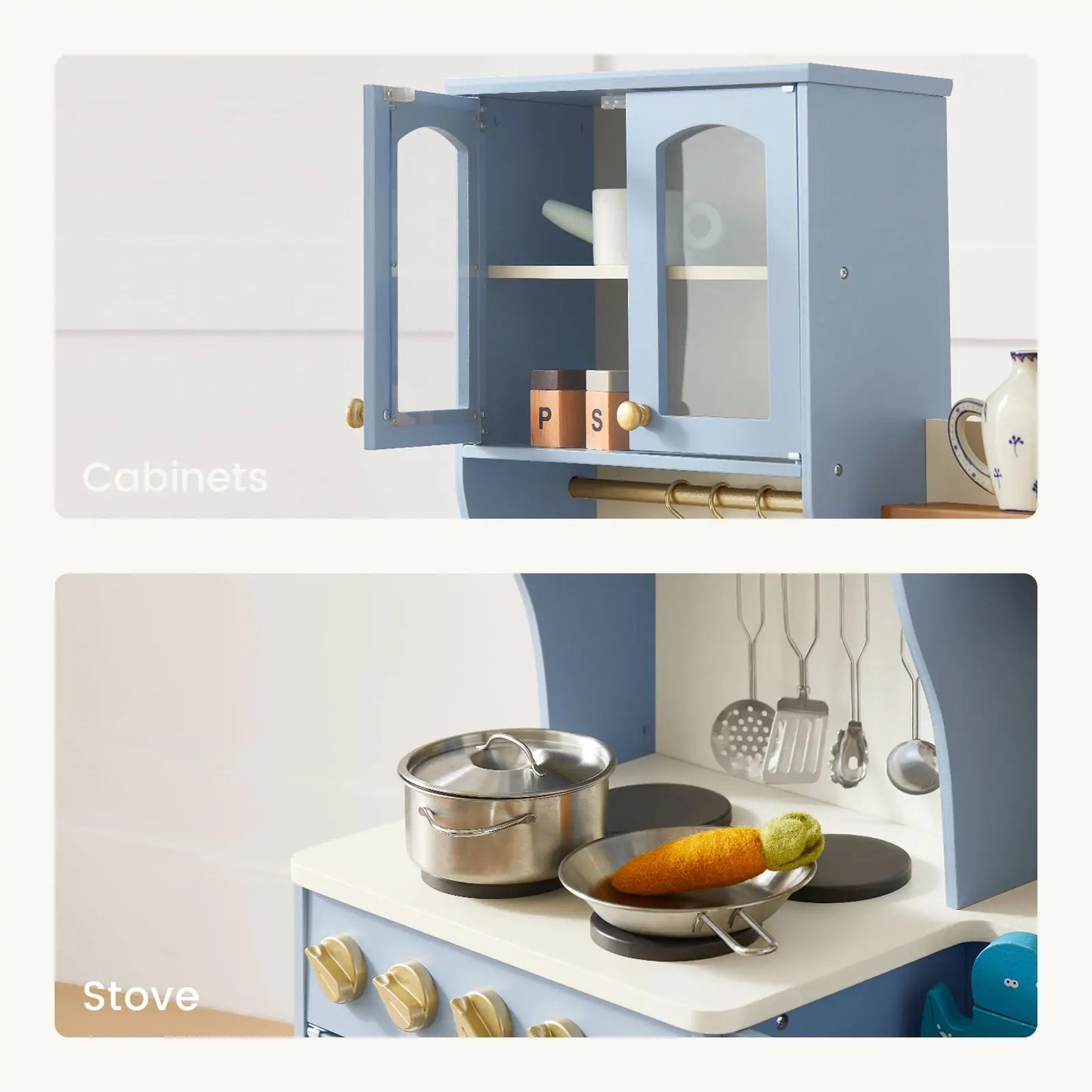 Serenity Wooden Kitchen – Blue