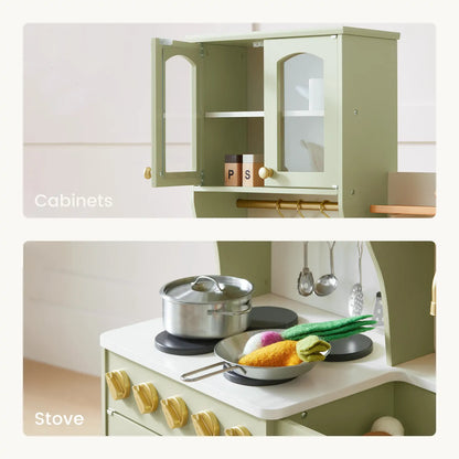 Serenity Wooden Kitchen – Green