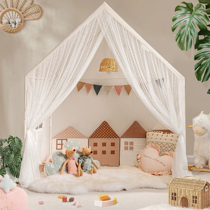 Play House with Canopy and Star Lights