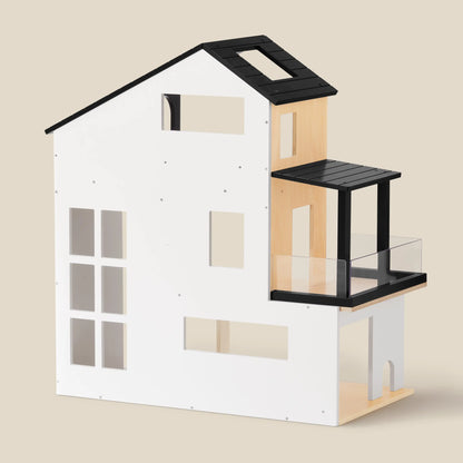 Modern Wooden Family Dollhouse