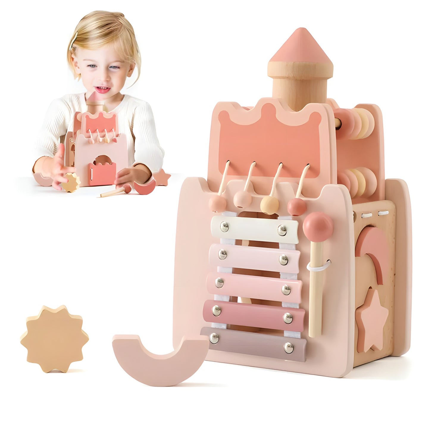 Princess Castle Busy Box