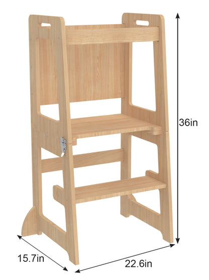 4-in-1 Montessori Kitchen Helper Tower & Desk