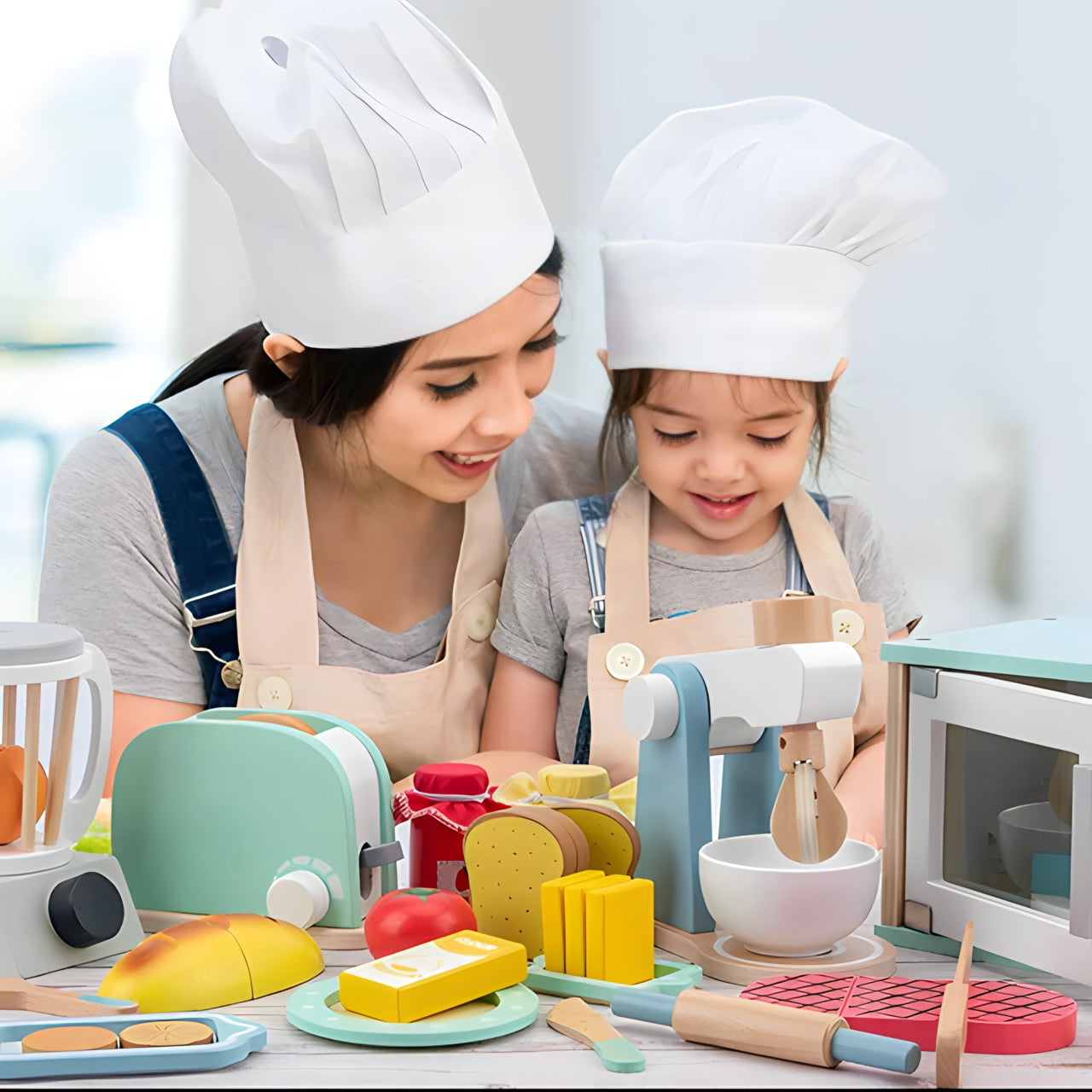 Wooden Montessori Kitchen Sets