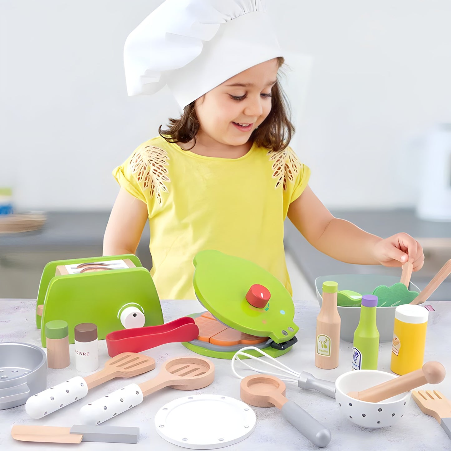 Wooden Montessori Kitchen Sets