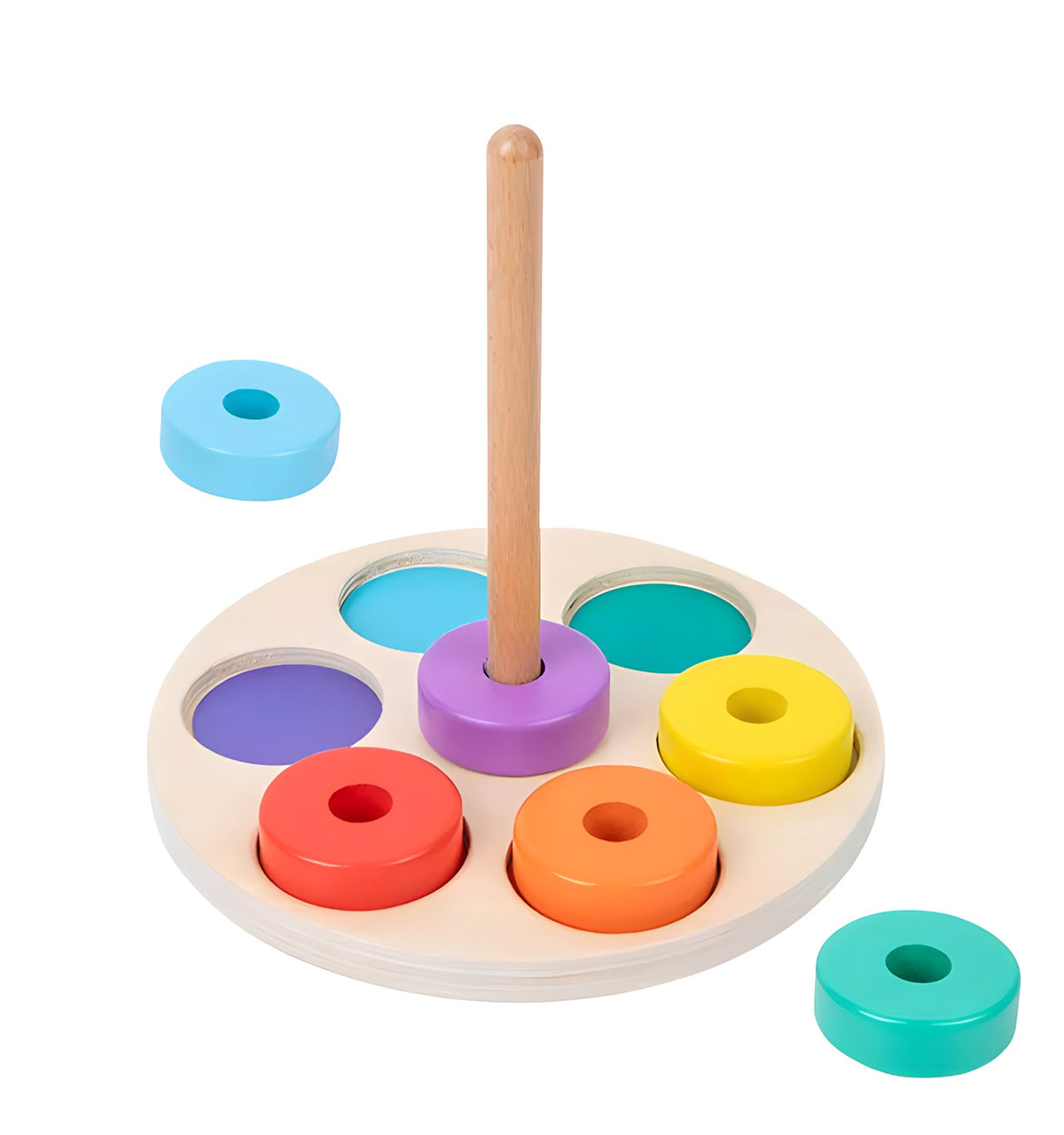 Colorful Stacking Game – Petite Pioneers