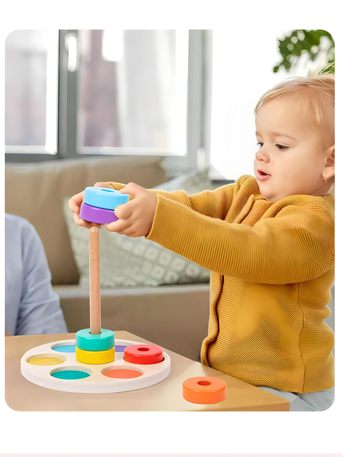 Colorful Stacking Game – Petite Pioneers