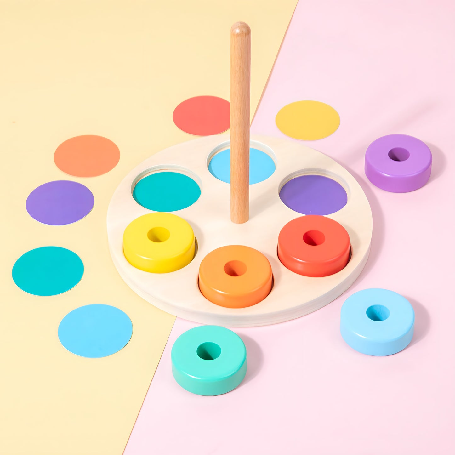 Colorful Stacking Game