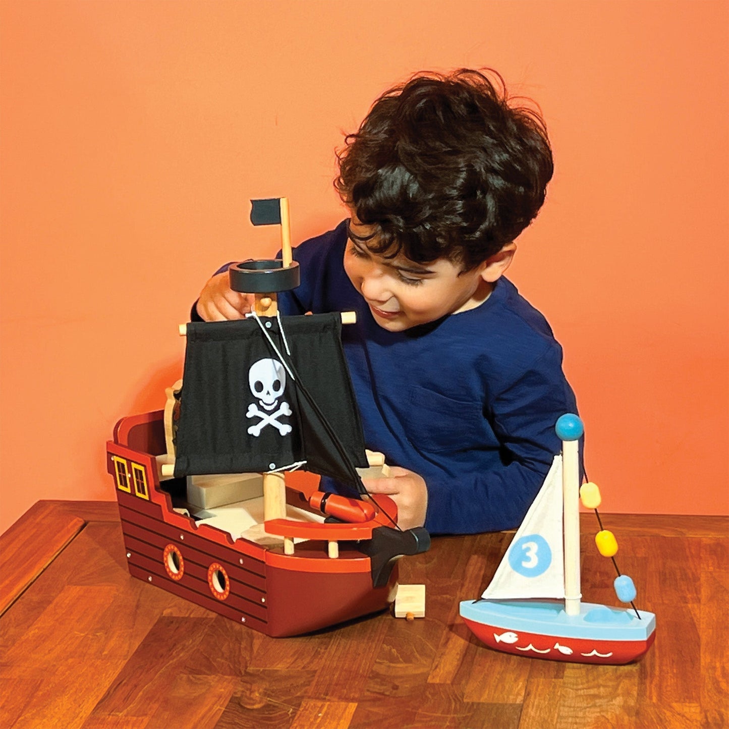 Wooden Pirate Ship