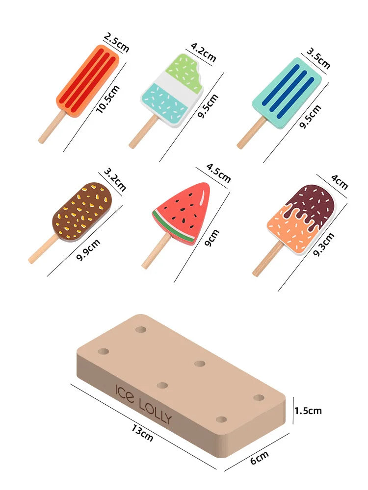 Wooden Ice Lolly Stand