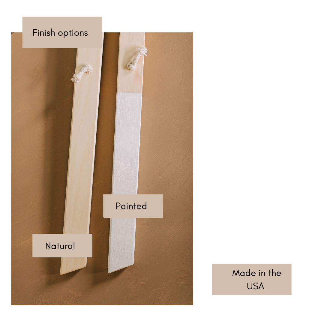 Wooden Toddler Clothes Rack