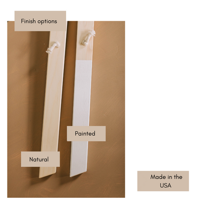 Wooden Toddler Clothes Rack