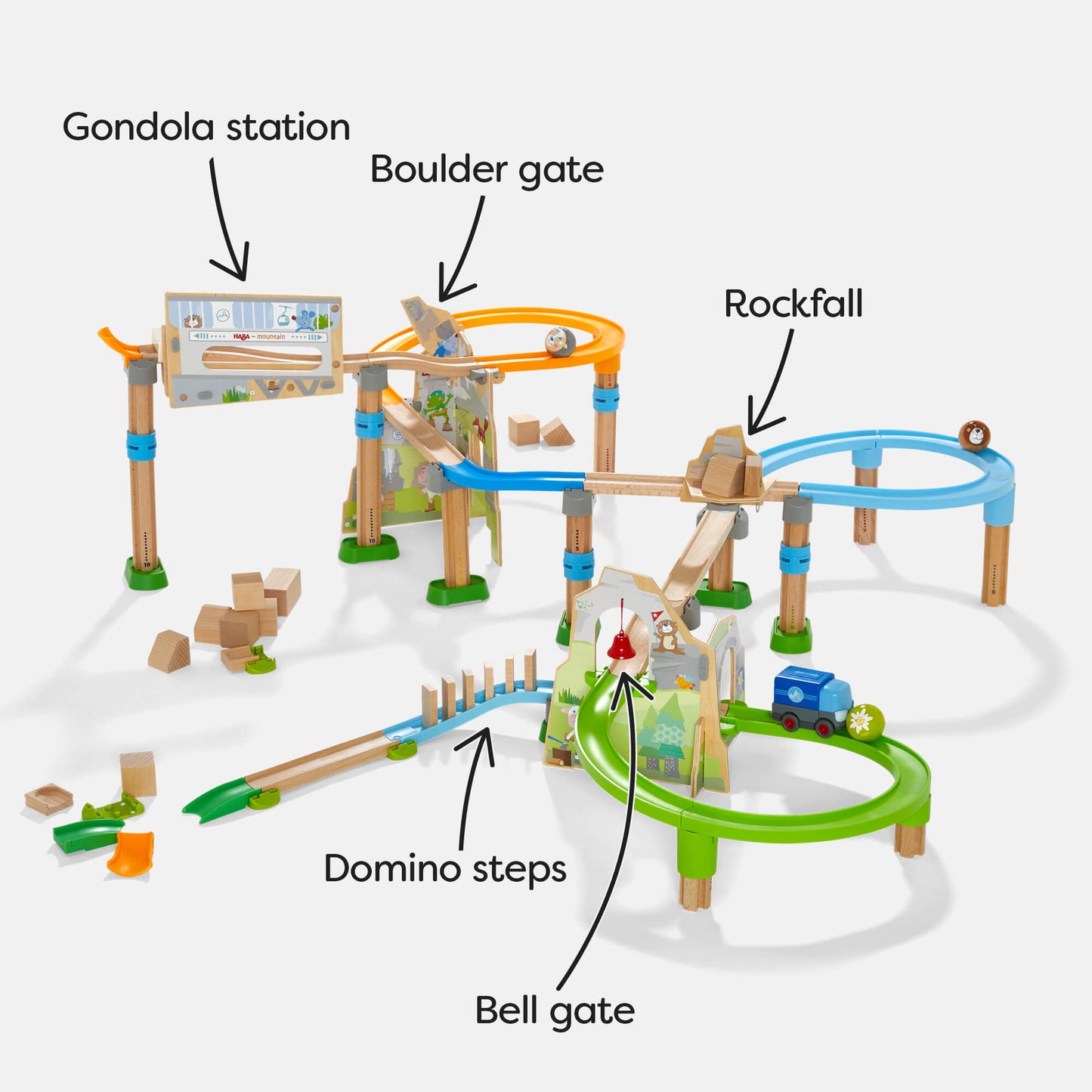 STEM Mountain Adventure Track Set