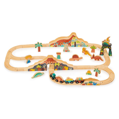 Dinosaur Railway Set