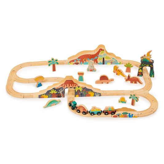 Dinosaur Railway Set
