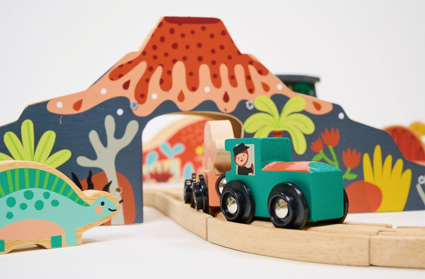 Dinosaur Railway Set