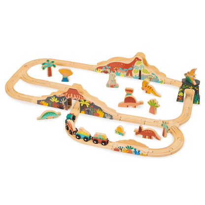 Dinosaur Railway Set