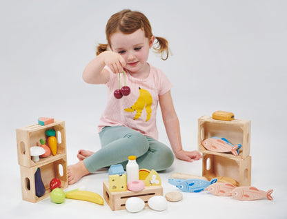 Wooden Mini Market Food Accessories
