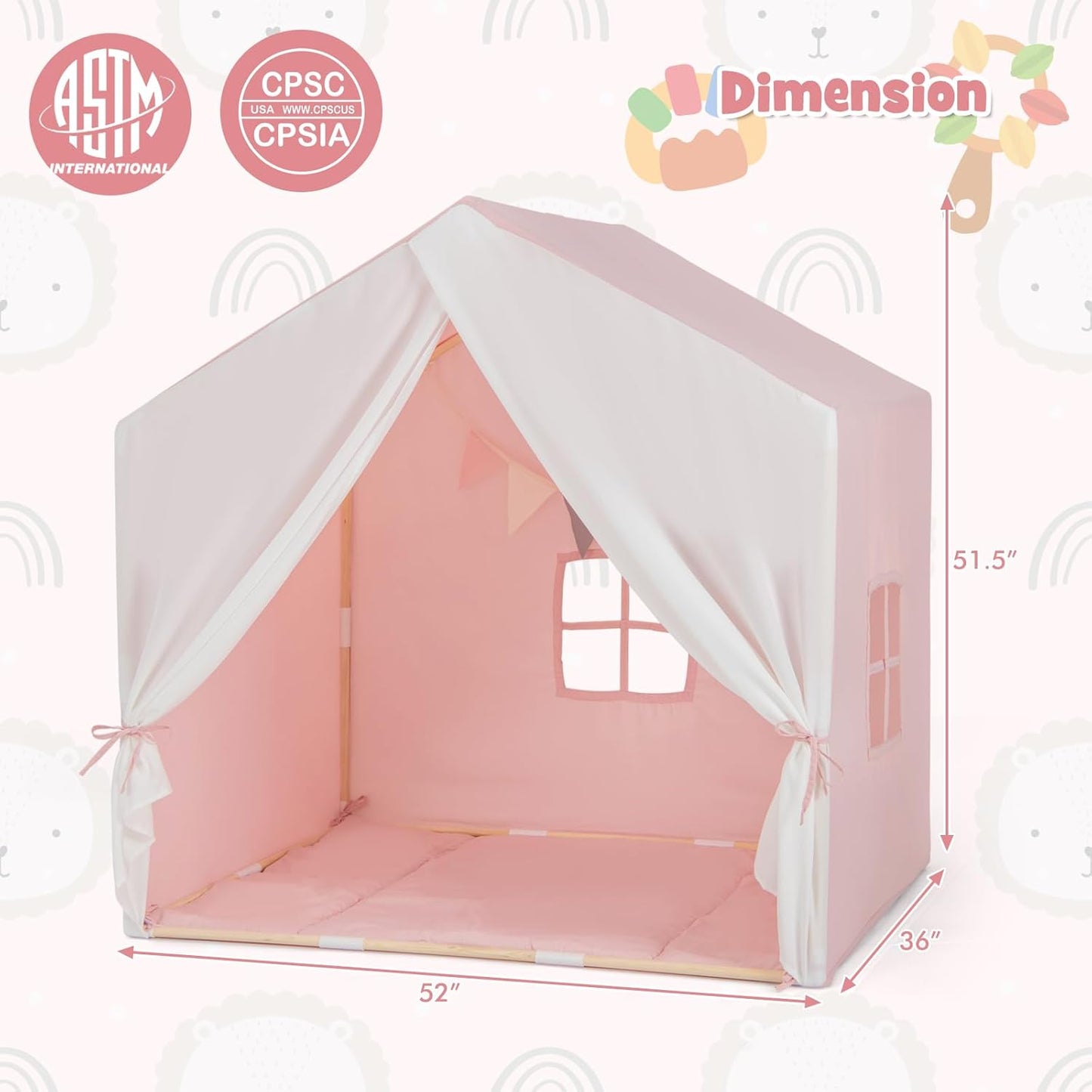 Pink Princess Playhouse