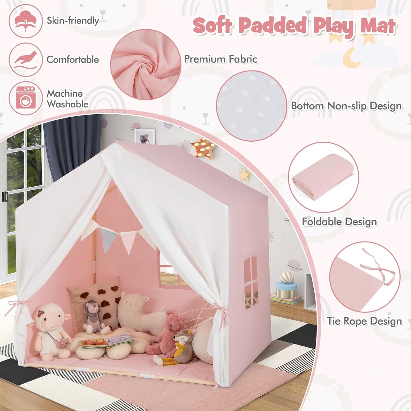 Pink Princess Playhouse