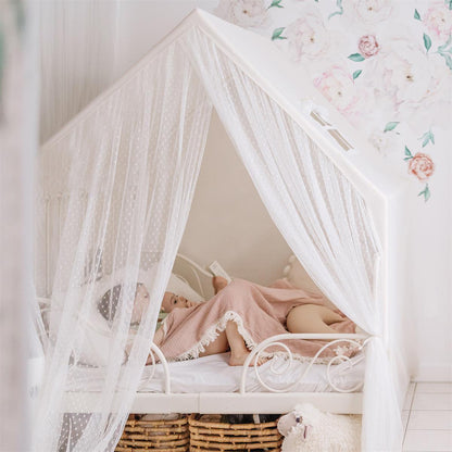 Play House with Canopy and Star Lights