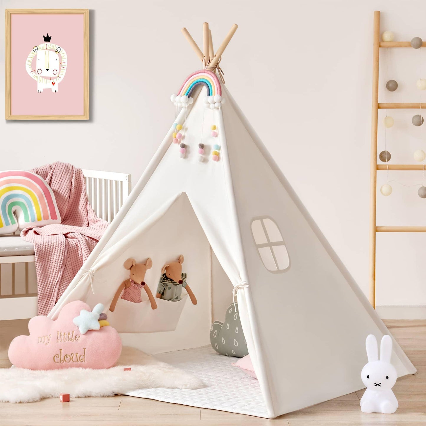 Teepee for Kids with Mat