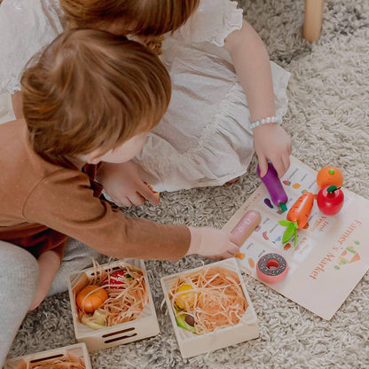 Wooden Play Food For Kitchen