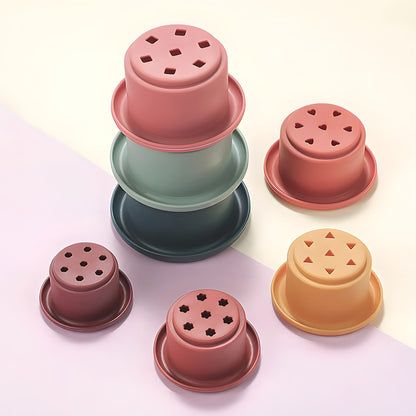 Silicone Stacking Cups